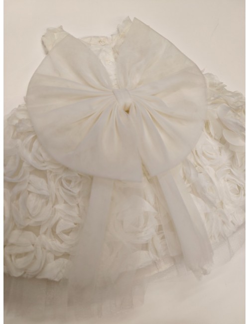 ΒΡΕΦΙΚΟ ΦΟΡΕΜΑ "ROSETTE DREAM" ΕΚΡΟΥ