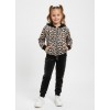 Παιδικό Σετ Φόρμας Velvet με Leopard Print