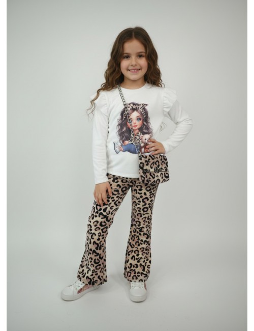 Παιδικό Σετ 3 Τεμαχίων - Leopard Style