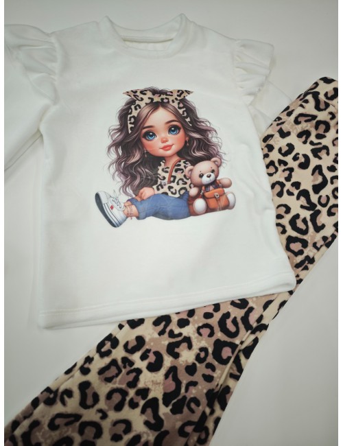 Παιδικό Σετ 3 Τεμαχίων - Leopard Style