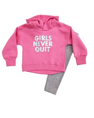 Σετ με κολάν "Girls Never Quit" Σετ με κολάν "Girls Never Quit"