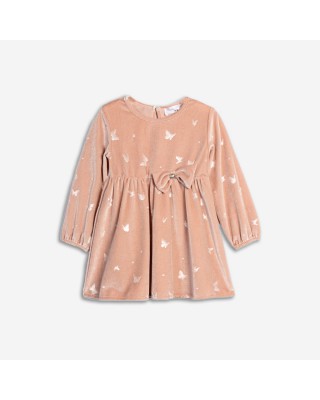 Φόρεμα κορίτσι μηνών Βελούδο 