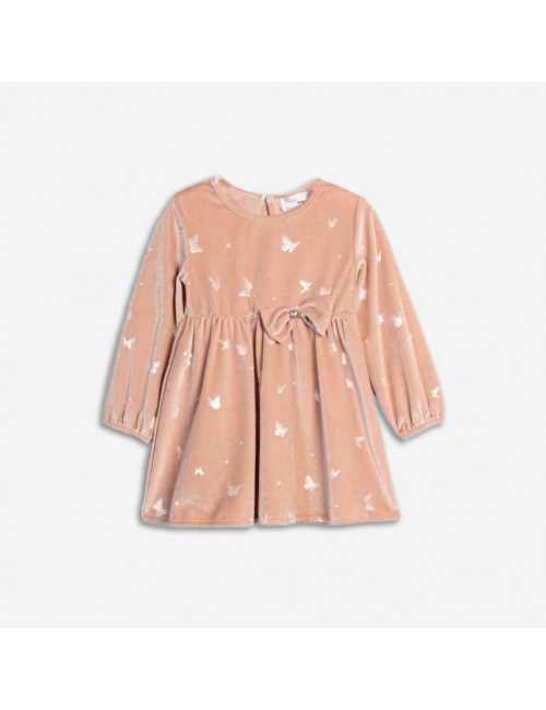 Φόρεμα κορίτσι μηνών Βελούδο