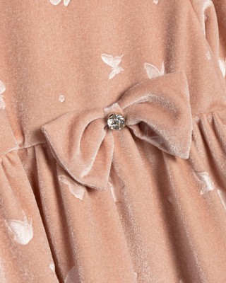 Φόρεμα κορίτσι μηνών Βελούδο 