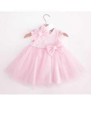 Φόρεμα Βρεφικό ροζ 0229 